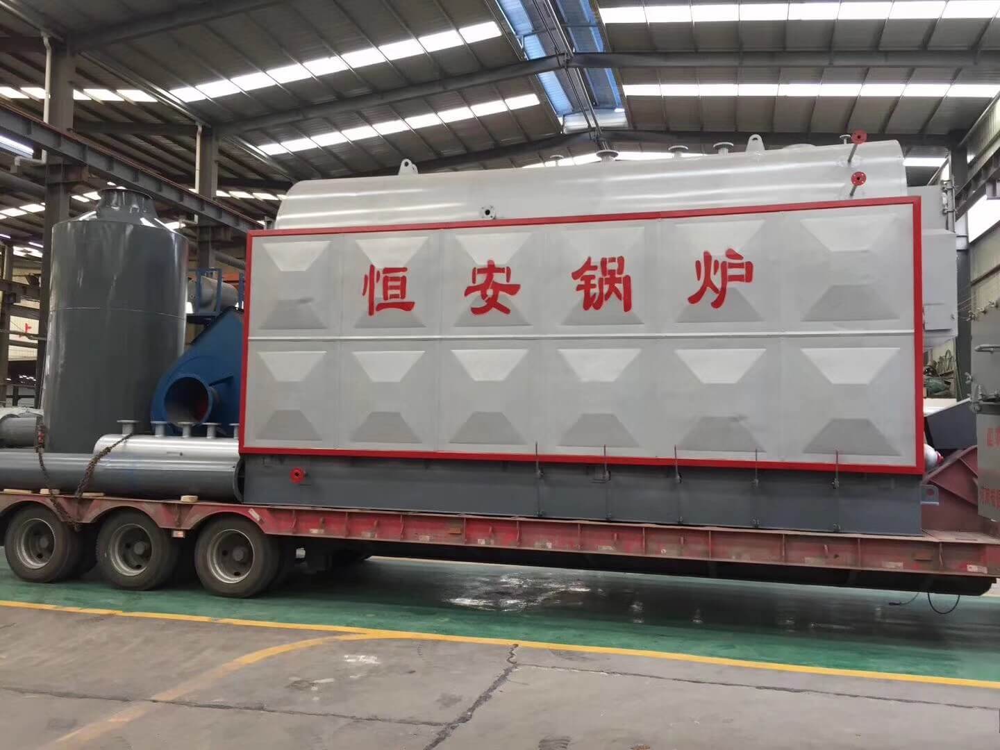 發(fā)往云南普洱地區(qū)6噸燃生物質(zhì)蒸汽