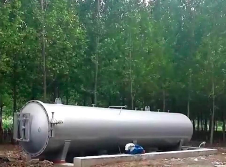 2米×10米木材浸注罐已經(jīng)抵達(dá)用戶(hù)