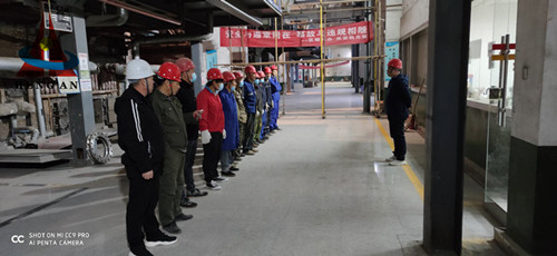 陜西長安熱力公司鍋爐點火成功